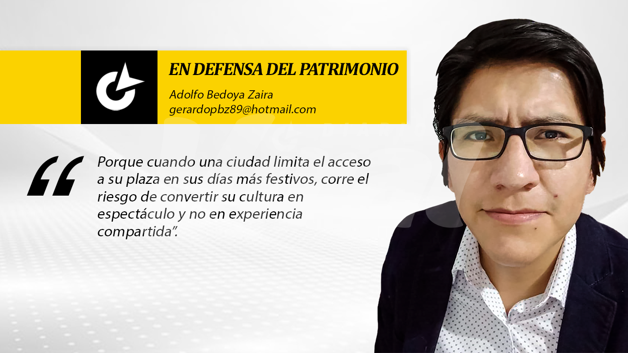 Cuando la plaza deja de ser del ciudadano